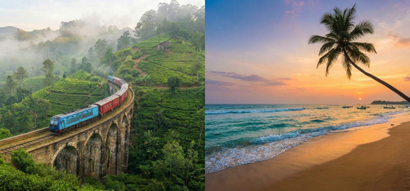 Шри-Ланка: от океана до облаков
