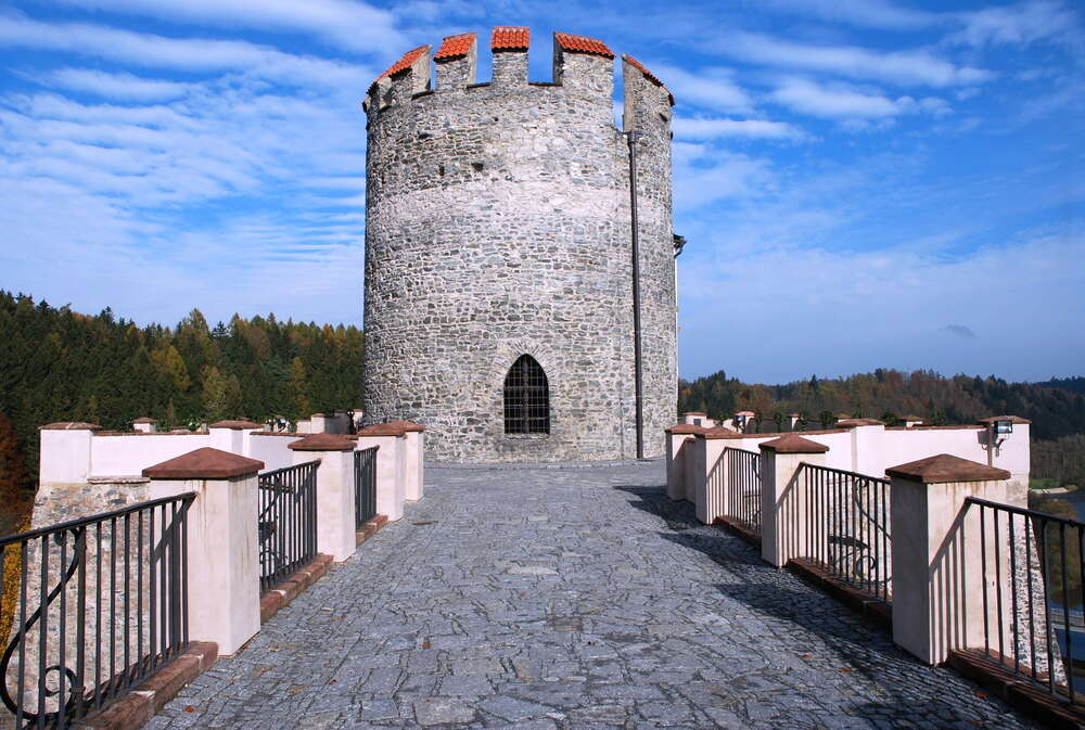 cesky sternberk castle tower