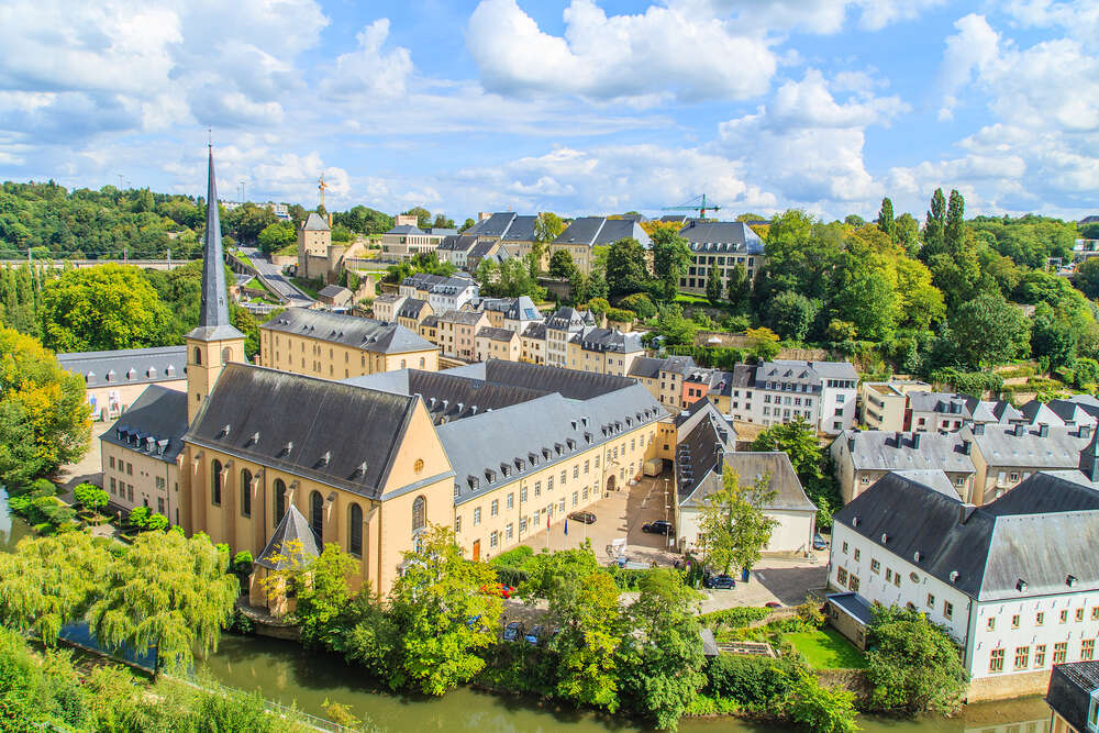 luxembourg city view