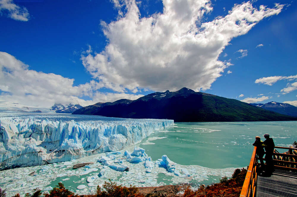 the Perito Moreno Glacier