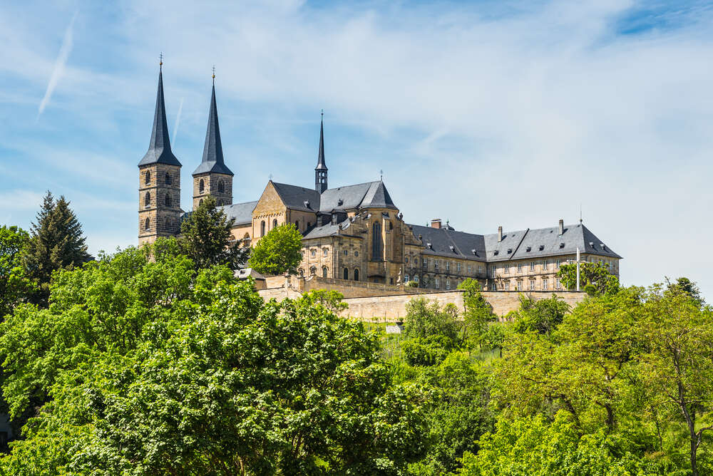 Крепость Альтенбург в Бамберге Германия