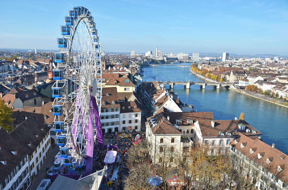 Traditional autumn fair in Basel