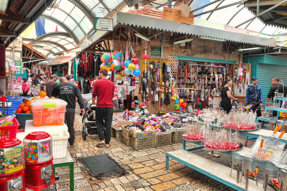Старый рынок в Акко, Израиль 