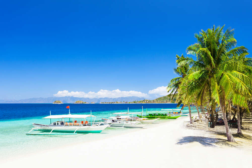 Пляж Боракая, острова Филиппин, куда полететь зимой в тепло 