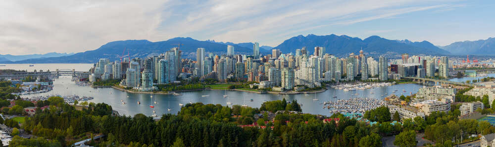 Панорама Ванкувера. Как путешествовать по Канаде