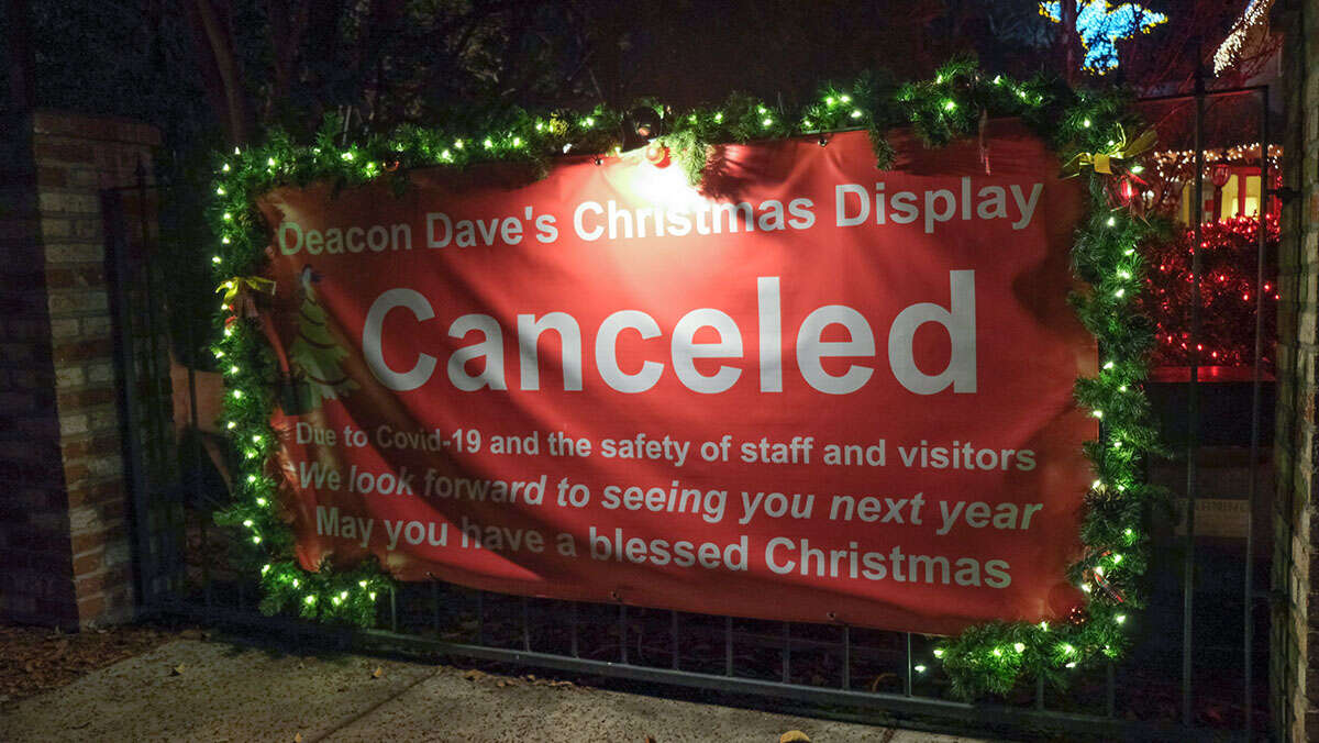 cancelled display