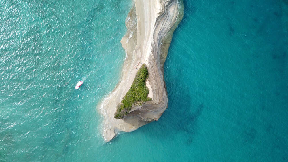 Остров Корфу, панорама побережья