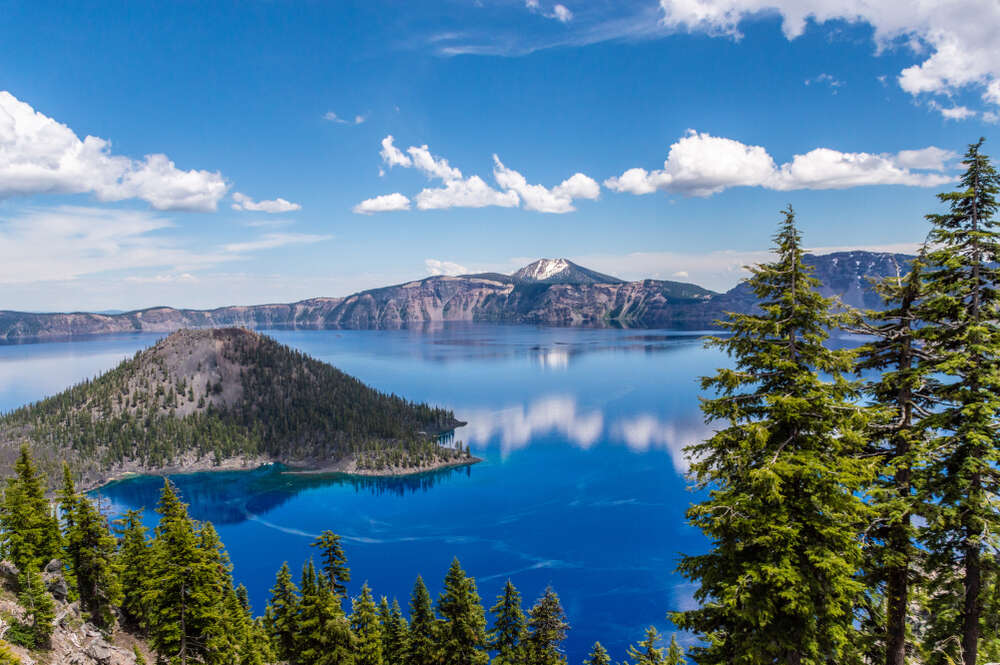 Crater Lake: the deepest lake in the United States