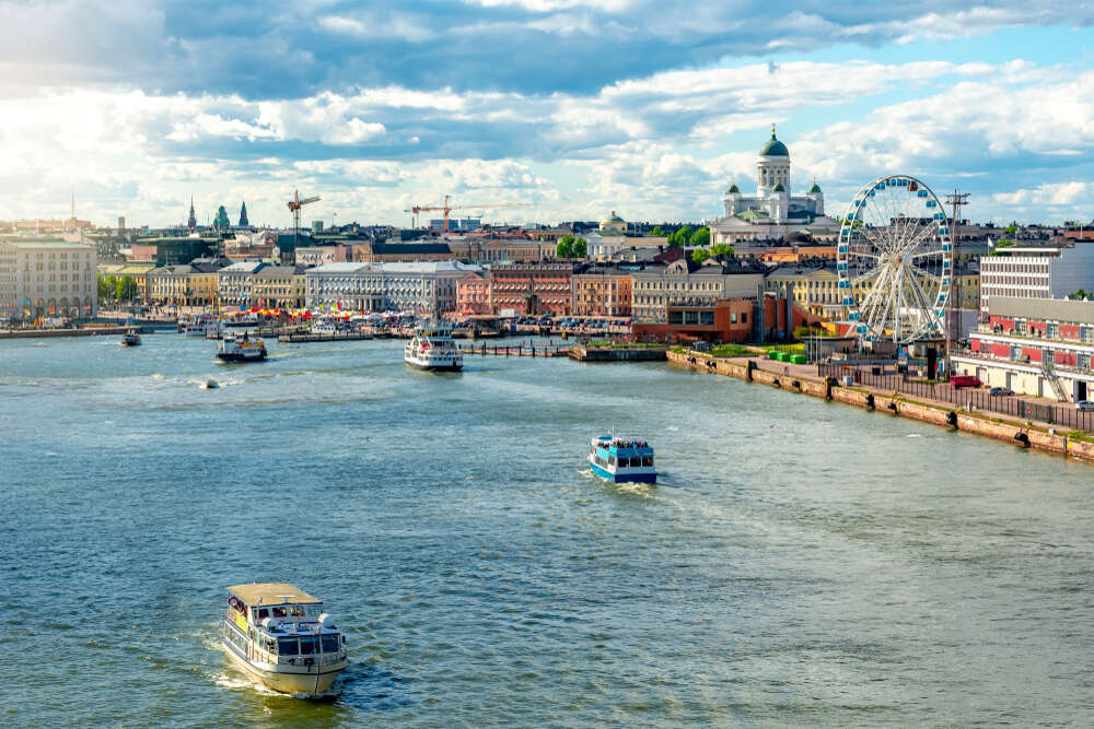 helsinki cityscape