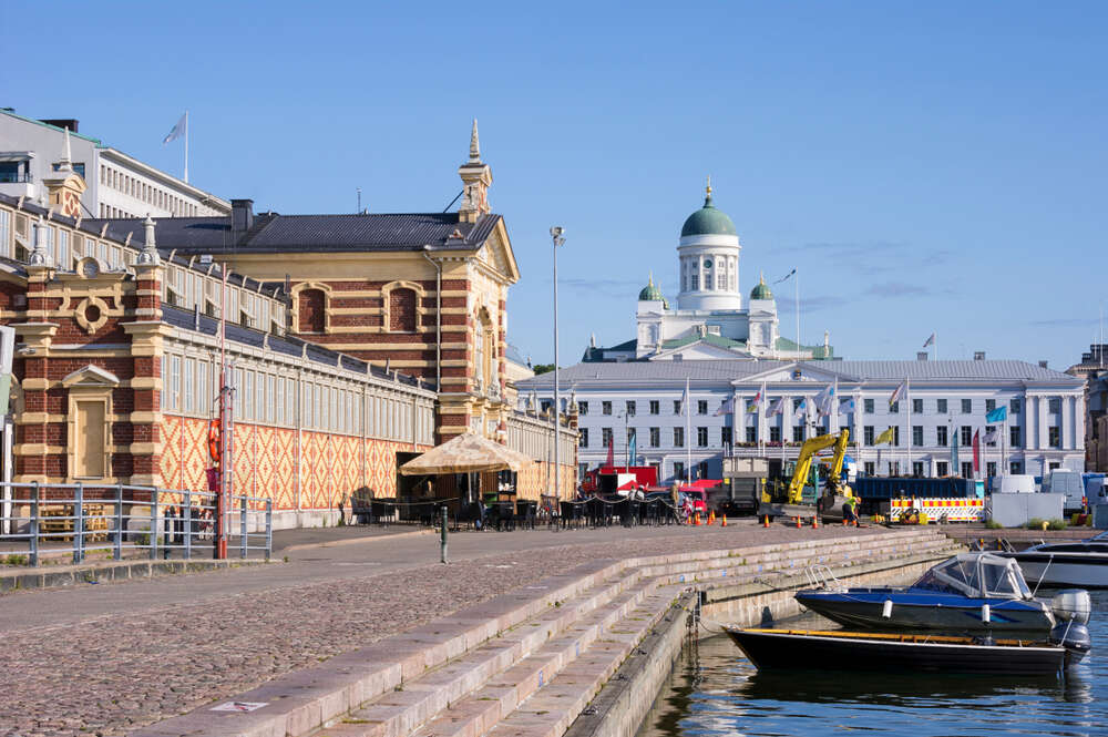 Three landmarks of Helsinki