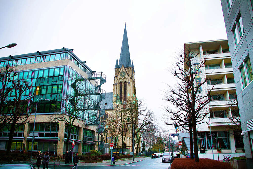 frankfurt city view