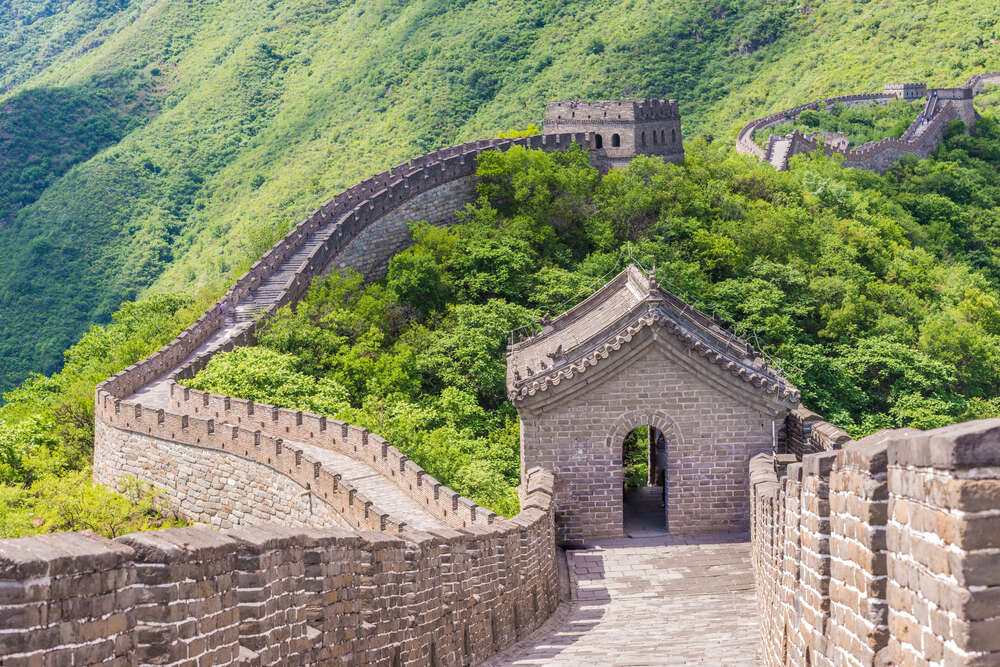 china wall view