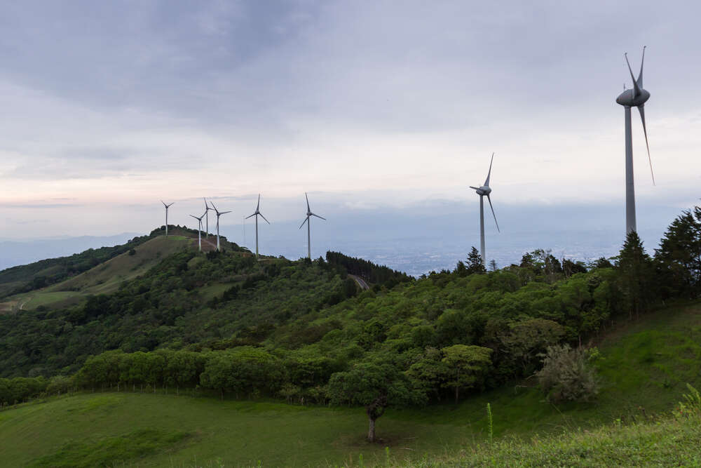 wind turbines