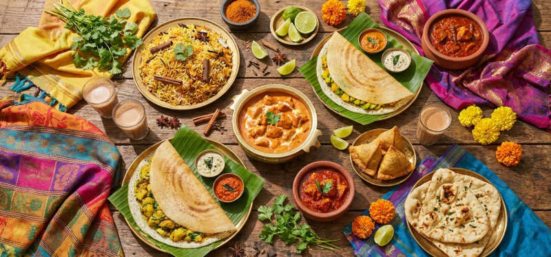 Spice, Fire, and Love: A Complete Gastronomic Guide to India