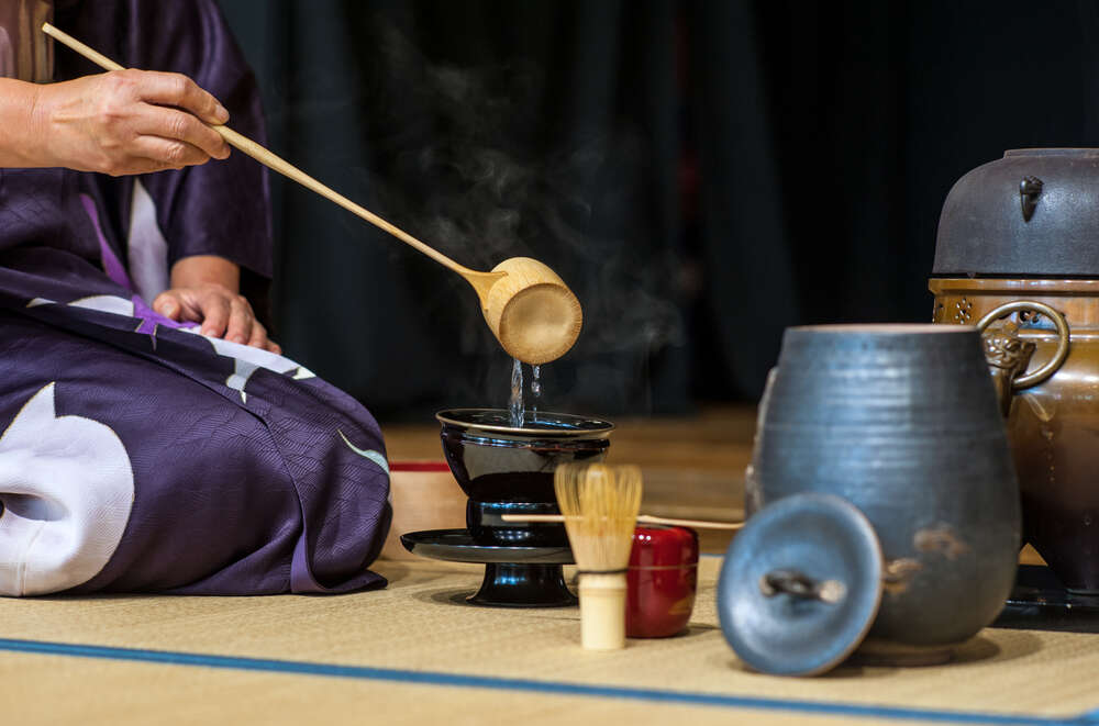 Чайная церемония в Японии 