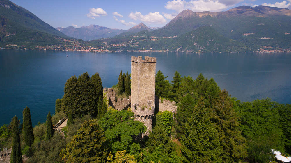 Castello di Vezio tower