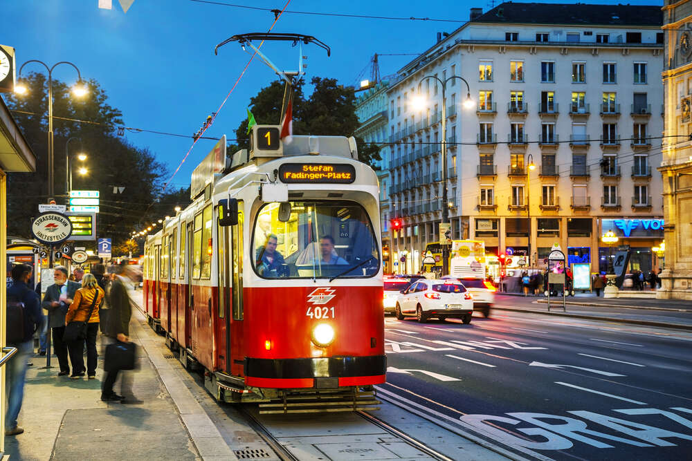 Транспорт в Вене, как работает транспорт в Вене, Австрия