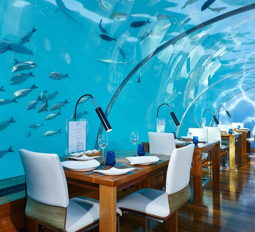 Ithaa Undersea restaurant