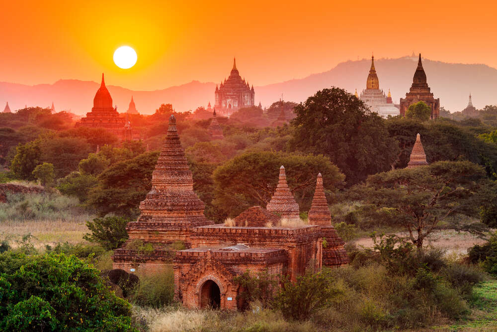 bagan sunset