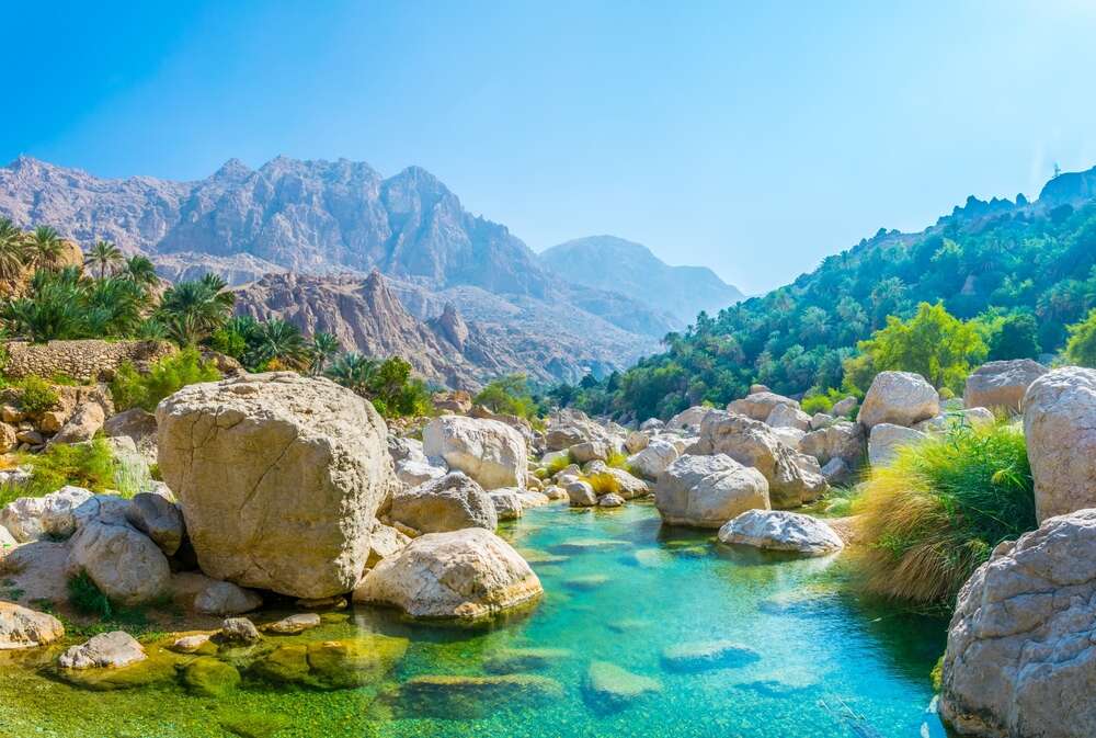 oasis of Wadi Shaab