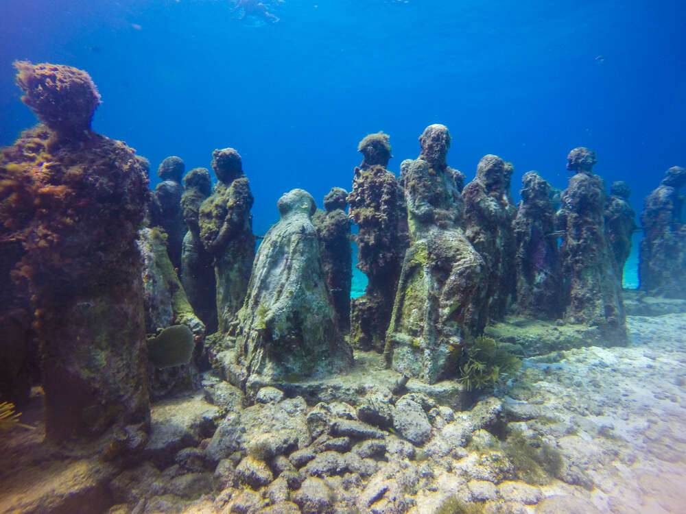 Unterwassermuseum in Cancun