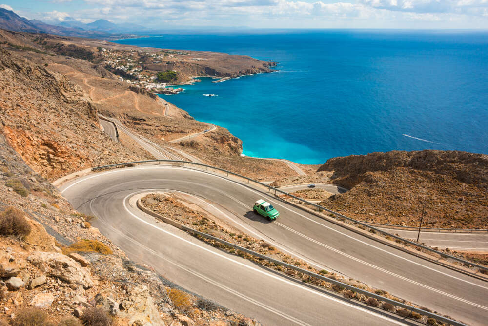 Путешествие на автомобиле по острову Крит 