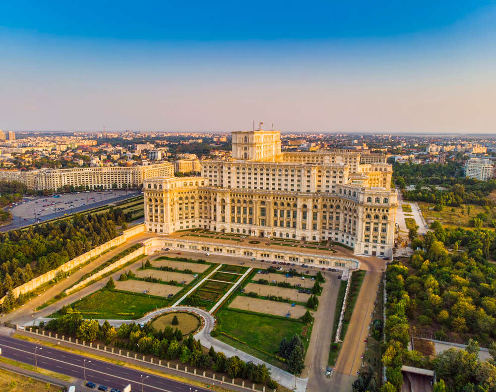 Здание Парламента в Бухаресте, Румыния