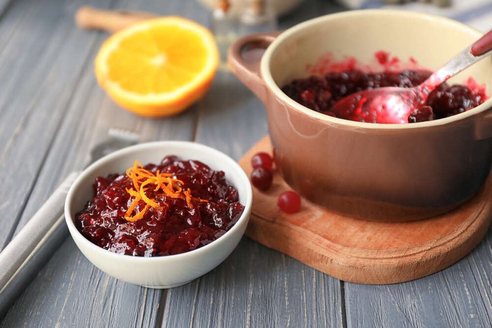 cranberry sauce