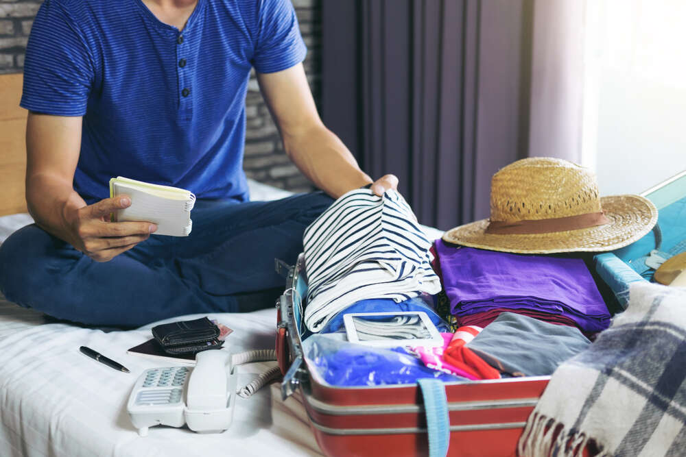 Travellizy Team recommends an easy three-step packing process. 