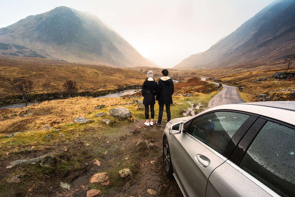 Путешествие на автомобиле по Шотландии 
