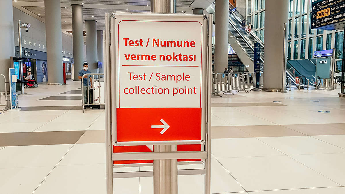 test collection point