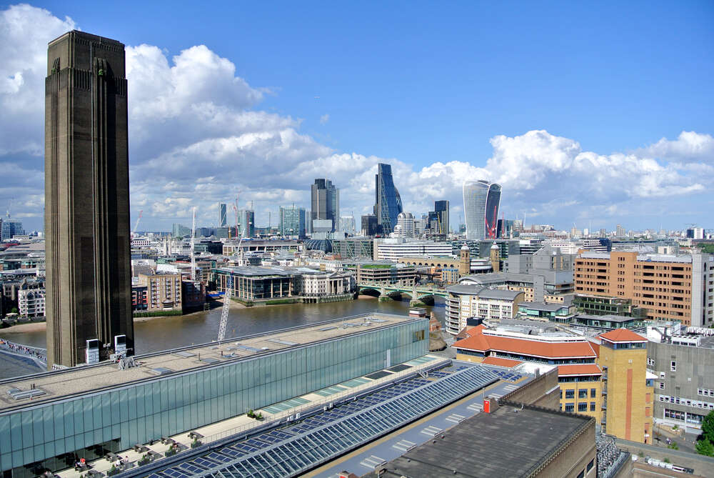 Tate Modern city view
