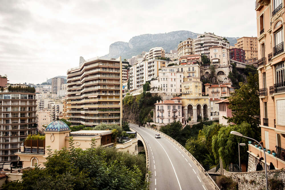 Urban view of Monte Carlo
