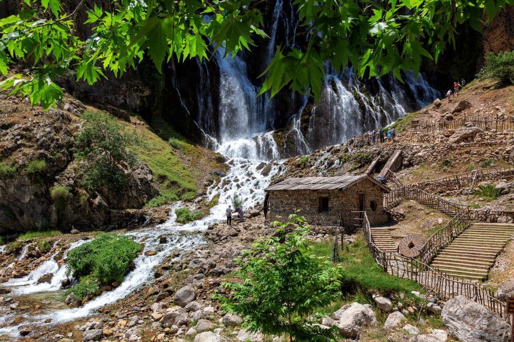 Kapuzbasi waterfall