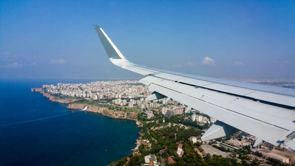 Antalya airport plane