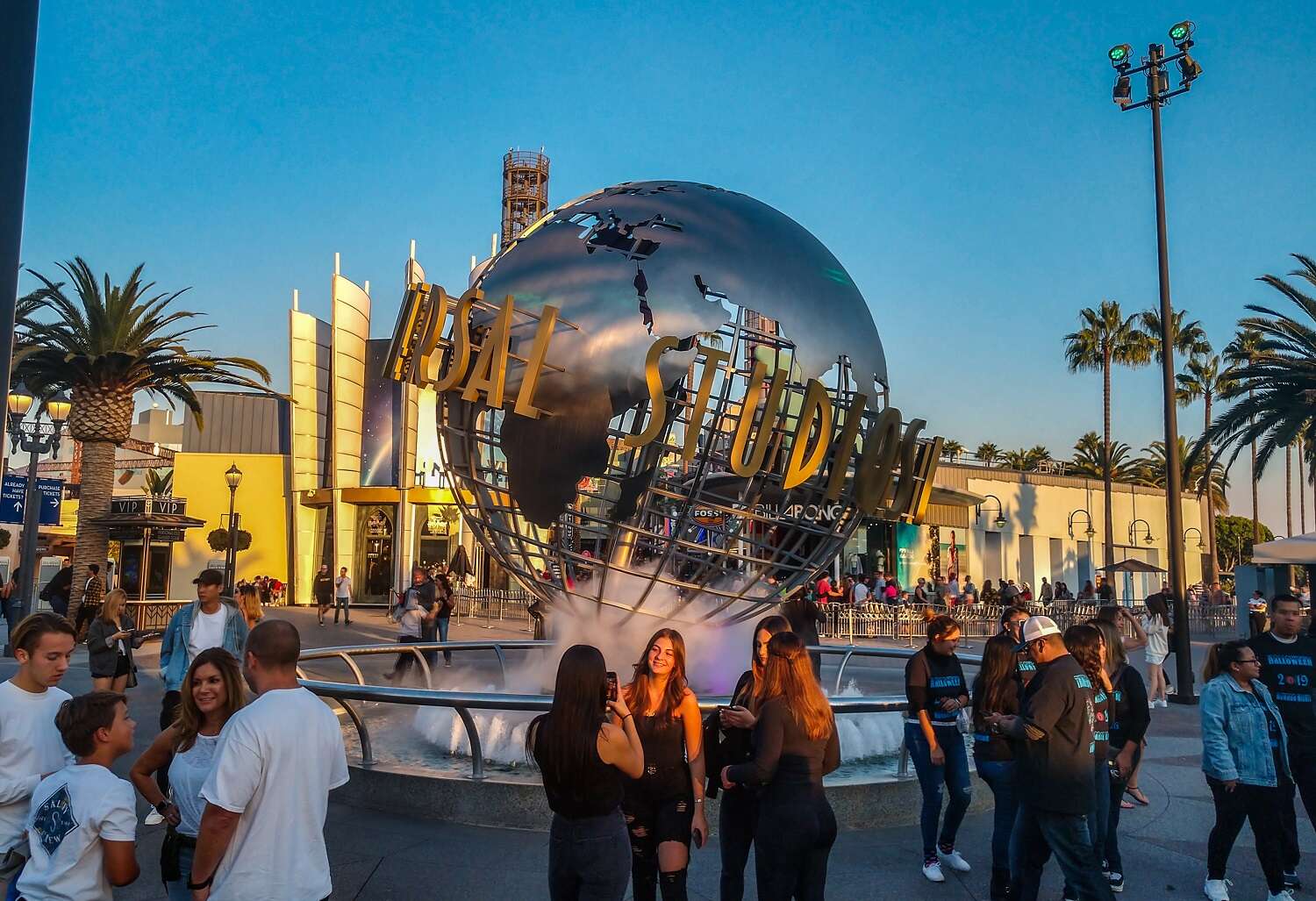 Universal Studio in Los Angeles die magische Welt des Kinos und der