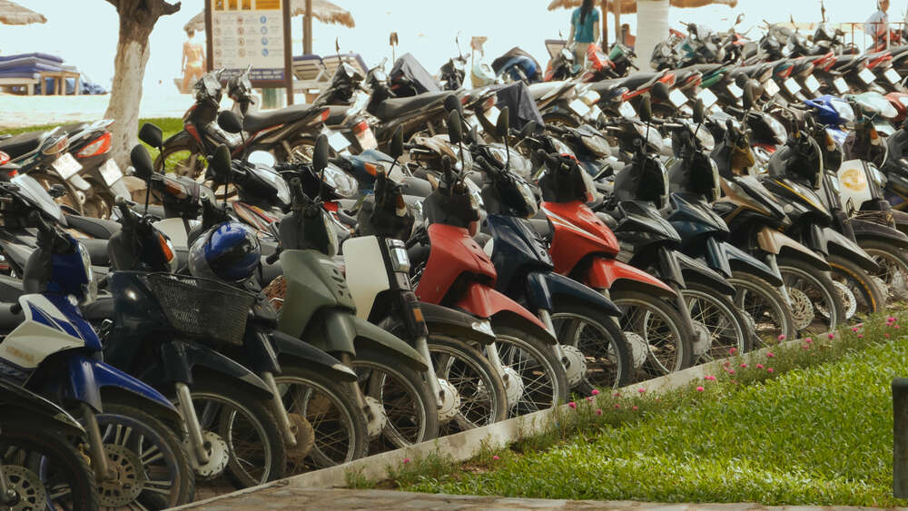 Motorcycle parking Nha Trang