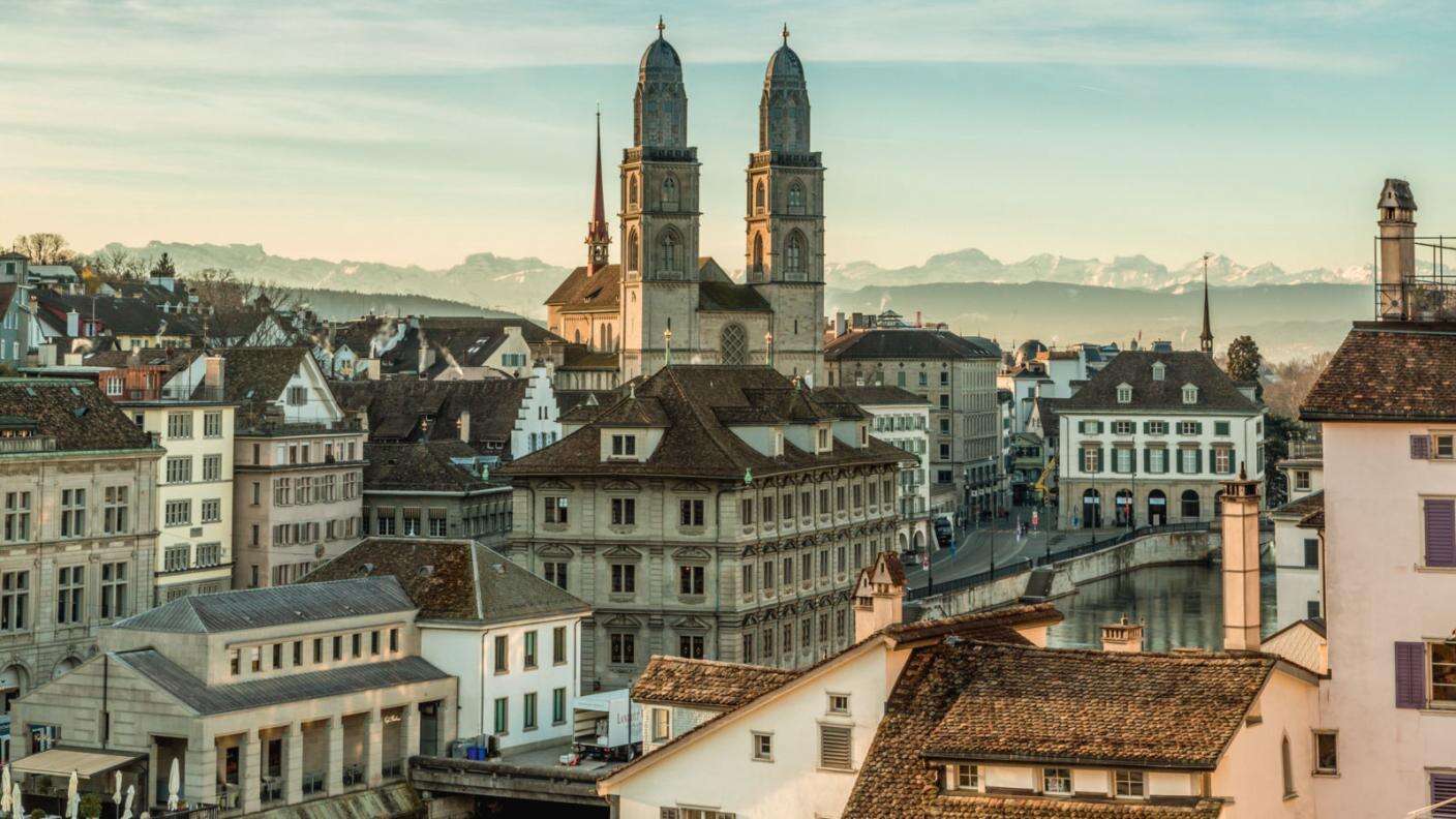 Пеший маршрут по Цюриху, Швейцария